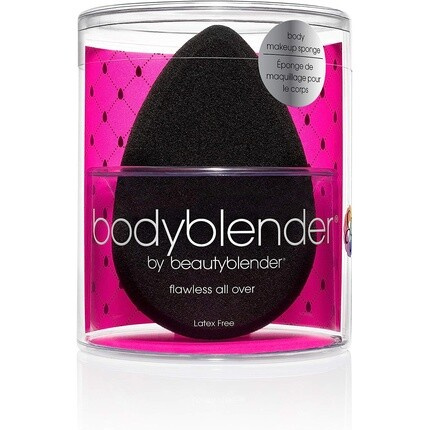 Губка-аппликатор для макияжа Body Blender, очень большая, черного цвета для солнцезащитного крема и автозагара, Beautybl