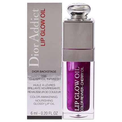 Addict Lip Glow Oil Масло для губ 6 мл 006 Ягода, Christian Dior