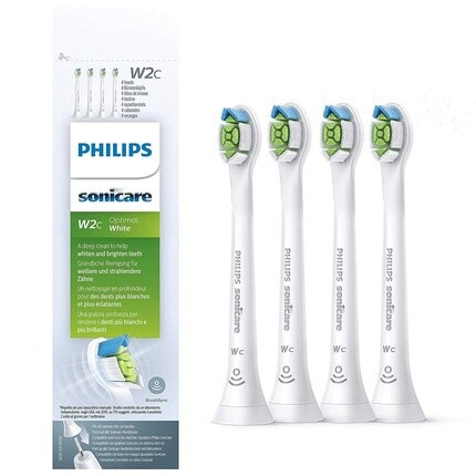 Сменные насадки для зубных щеток Sonicare Optimal White, 4 шт., Philips