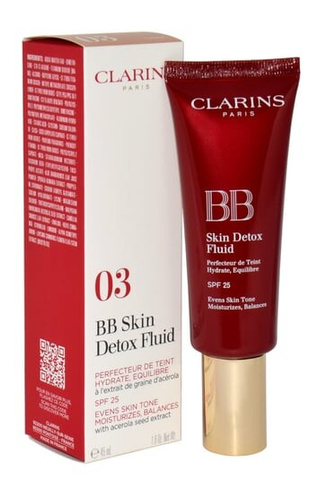 Мл Clarins, Bb Cream Skin Detox Fluid 03 Dark 45