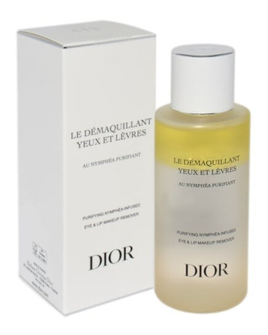 Двухфазное средство для снятия макияжа с глаз и губ, 125 мл Dior, Purifying Nymphea-infused