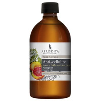 Антицеллюлитное массажное масло, 500мл Afrodita, Anti-Cellulite