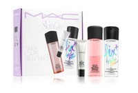 Средство для снятия макияжа + спрей + витамин С 100 мл + кондиционер для губ MAC SET Take Care Skin Trio: