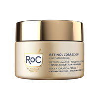 Крем против морщин Line smoothing advance retinol crema ácido hialurónico Roc, 50 мл