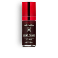 Увлажняющая сыворотка для ухода за лицом Wine elixir antiarrugas y reafirmante con efecto lifting sérum Apivita, 30 мл
