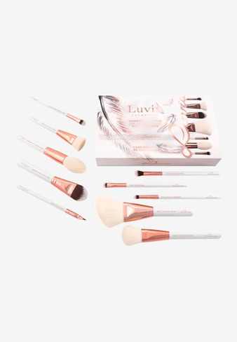 Набор кистей Expansion Set Luvia Cosmetics, цвет feather white