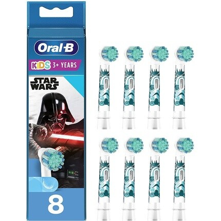 Насадки для электрических зубных щеток Oral-B Kids «Звездные войны» с очень мягкой щетиной для детей от 3 лет — упаковка