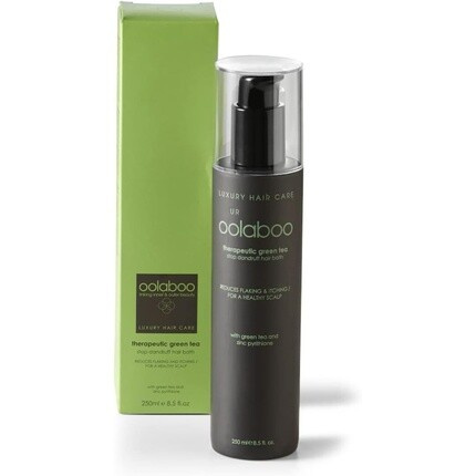 Oolaboo Терапевтическая ванна для волос против перхоти с зеленым чаем 200 мл