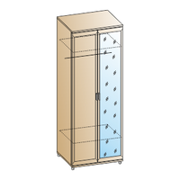 Шкаф ШК-2804 Мелисса ЛЕРОМ