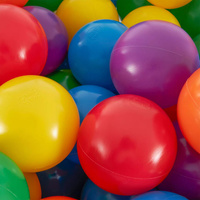Intex, 100 шт., большие пластиковые разноцветные забавные шарики для шариковых ям для отскоков дома Intex