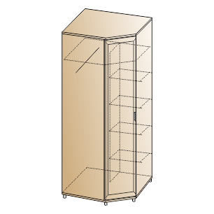 Шкаф ШК-2811 Мелисса ЛЕРОМ