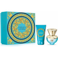 Подарочный набор Pour Femme Dylan Turquoise 30 мл туалетная вода + 50 мл парфюмированный гель для тела, Versace