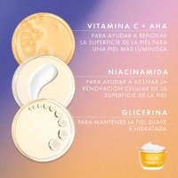 Туалетная вода унисекс Pack Neceser Vitamin C + AHA 24 Crema + Retinol 24 Crema de Noche + Roller Olay, Set 3 productos