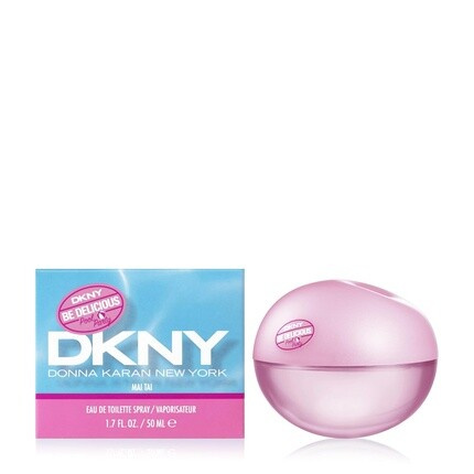 DKNY Be Delicious Pool Party Eau de Toilette Perfume Spray For Women Mai Tai 1.7 Fl. Oz. Amber Wood
