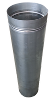 Труба из оцинкованной стали 210x1000x0.5 мм