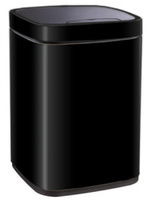 Сенсорное ведро EKO, 15 литров, Черное