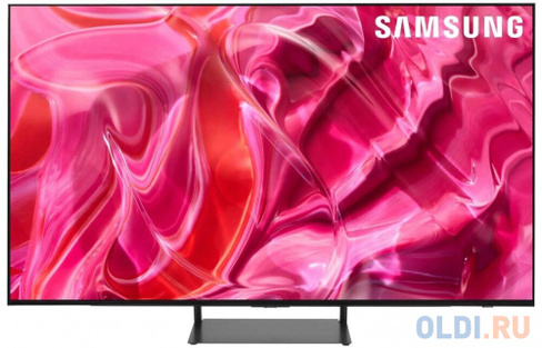 Телевизор OLED Samsung 77" QE77S90CAUXRU Series 9 черный титан 4K Ultra HD 120Hz DVB-T2 DVB-C DVB-S2 USB WiFi Smart TV (