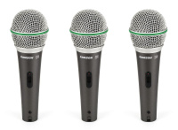 Микрофон Samson Q6 Handheld Supercardioid Dynamic Microphone (3-Pack)