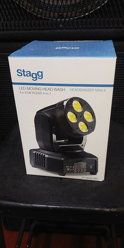 Прожектор Stagg Mini-8 Headbanger Moving Head Beam Light