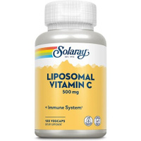 Липосомальный витамин С 500 мг Здоровая иммунная система Синтез коллагена Антиоксидантная поддержка Забуференный жирными