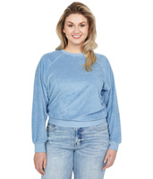 Пуловер Rock and Roll Cowgirl, Raglan Sleeve Terry Cloth Pullover 48T8412