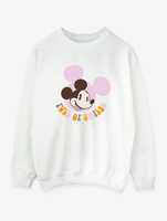 Белая толстовка для взрослых NW2 Disney Mickey Mouse со слоганом George., белый