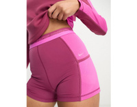 Фиолетовые обтягивающие шорты Nike Pro Femme Training шириной 3 дюйма Nike Training