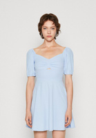 Платье из джерси небесно-голубого цвета WAL G
