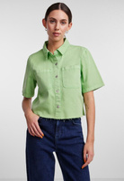 Рубашка Pieces, зеленый