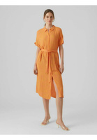 Платье-рубашка Vero Moda, персиковый