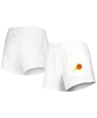Женские шорты с солнцезащитными лучами Phoenix Suns белого цвета Concepts Sport, белый