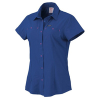Рубашка с коротким рукавом Trangoworld Crika, синий