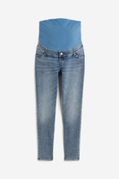 МАМА Узкие джинсы до щиколотки H&M для беременных, синий