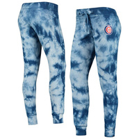 Женские брюки-джоггеры New Era Royal Chicago Cubs с принтом тай-дай New Era