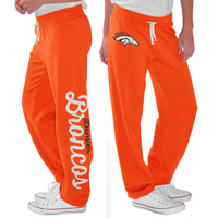 Женские флисовые брюки G-III 4Her от Carl Banks Orange Denver Broncos Scrimmage G-III