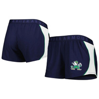 Женские шорты Under Armour темно-синего/зеленого цвета Notre Dame Fighting Irish Game Day Tech Mesh Performance Shorts U