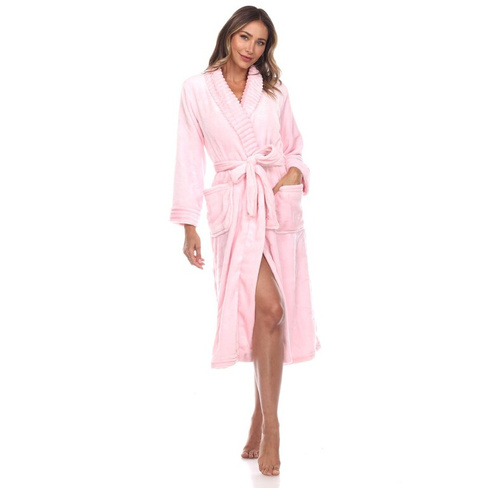 Женский уютный халат для отдыха WM Fashion, фиолетовый
