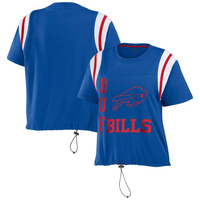 Женская одежда WEAR by Erin Andrews Футболка с цветными блоками Royal Buffalo Bills