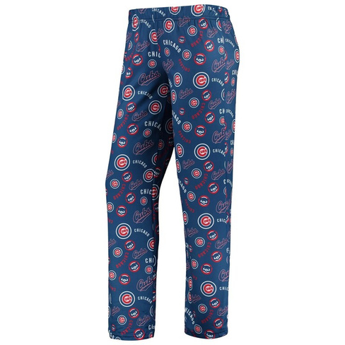 Женские брюки для сна в стиле ретро с принтом Royal Chicago Cubs