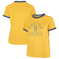 Желтая женская футболка '47 Boston Red Sox City Connect Sweet Heat Peyton
