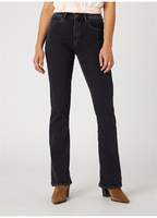 Обычные женские джинсовые брюки с нормальной талией и широкими штанинами Wrangler