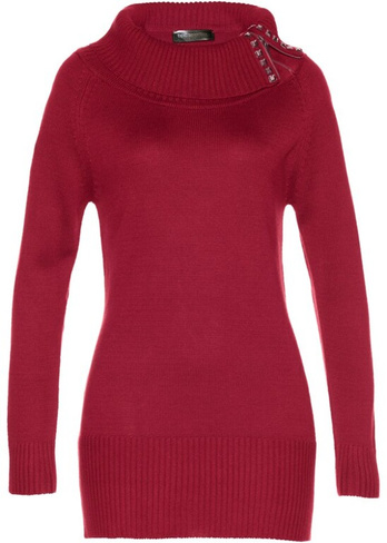 Длинный свитер Bpc Selection, красный