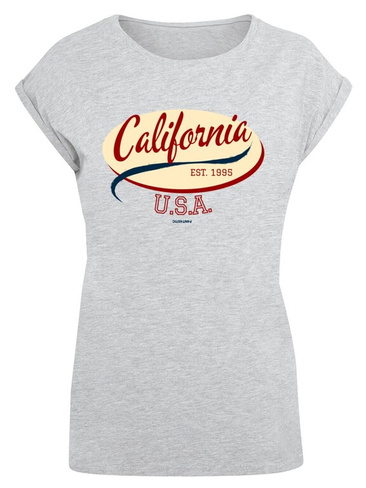 Рубашка F4NT4STIC California, пестрый серый