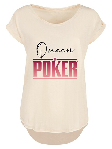 Рубашка F4NT4STIC Queen of Poker, песок