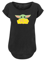 Рубашка F4NT4STIC Star Wars The Mandalorian Baby Yoda, черный