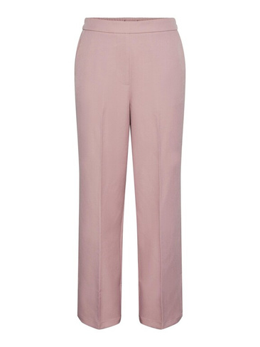 Свободные плиссированные брюки PIECES NEVA, темно-розовый