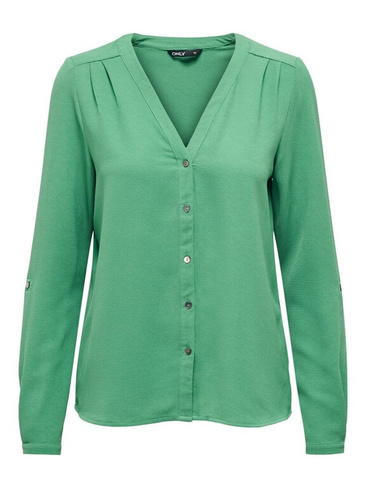 Блузка ONLY, зеленый