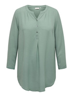 Блузка ONLY Carmakoma, зеленый