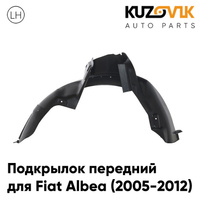 Подкрылок передний левый Fiat Albea (2005-2012) KUZOVIK