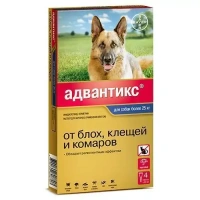 Препарат Адвантикс для собак 25-40 кг 1 пипетка (1 уп x 1 пип x 4,0 мл)